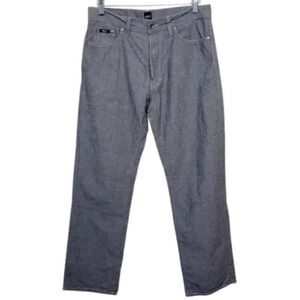 Hugo Boss Mens 34/36 Texas Linen Chino Regular  Fit Trouser Pant